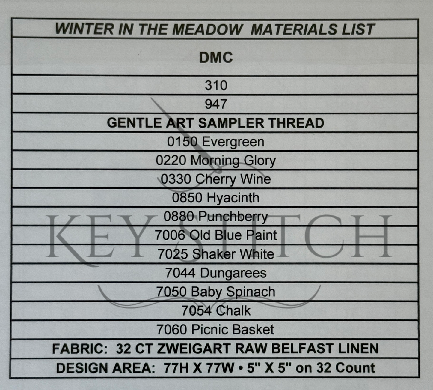 Just Nan - Winter in th Meadow