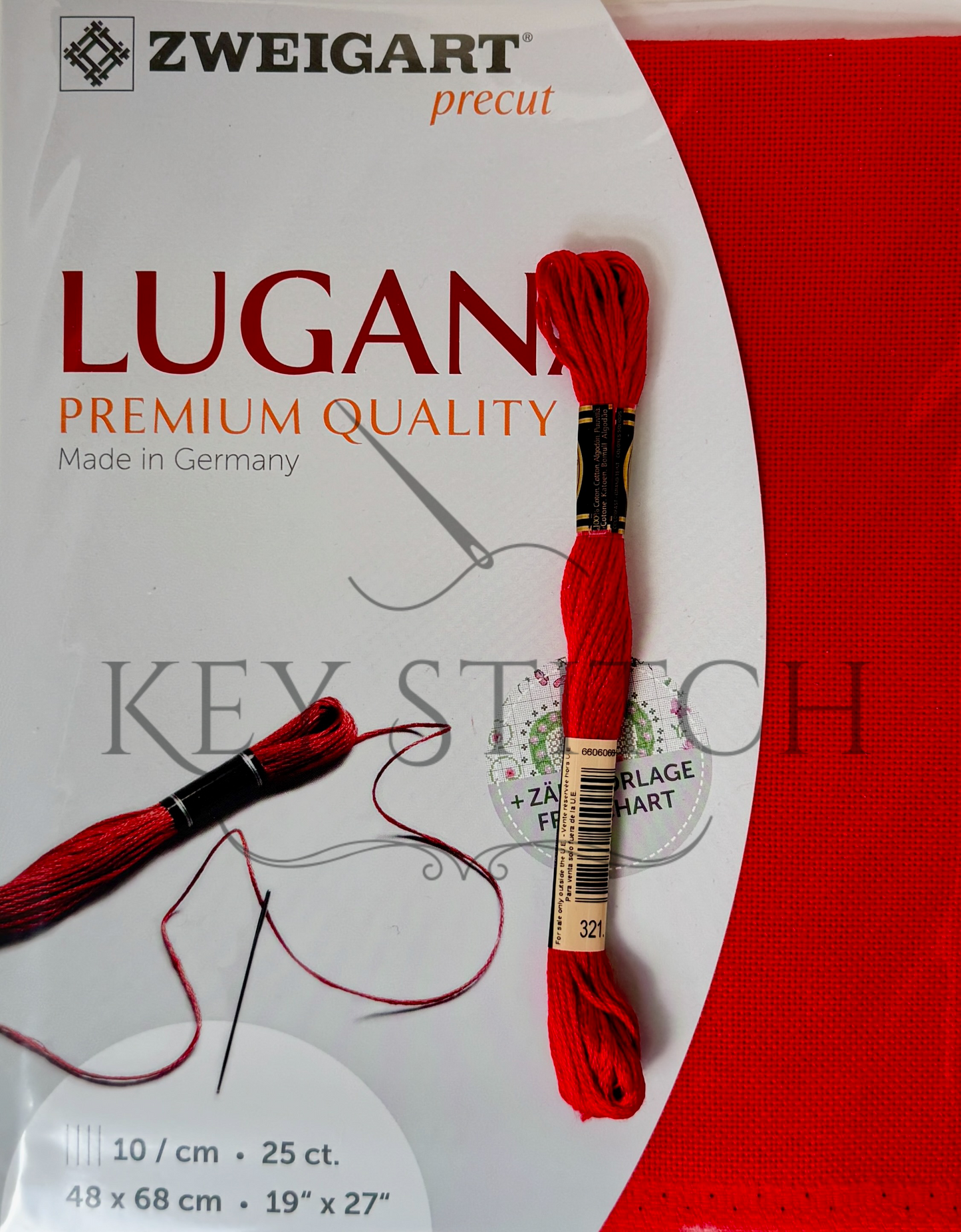 Zweigart Lugana 25ct Colour 954