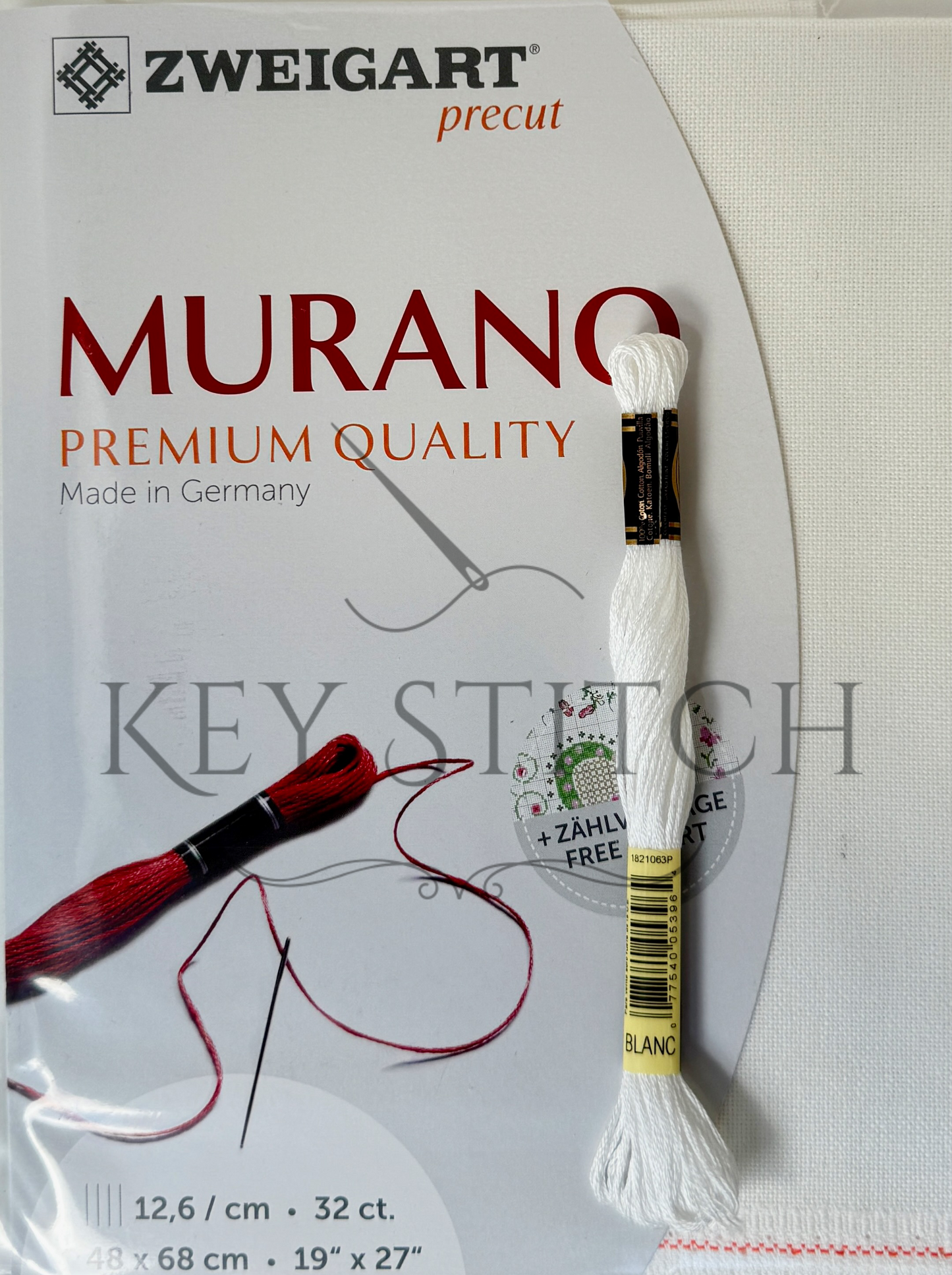 Zweigart Murano 32ct Colour 101