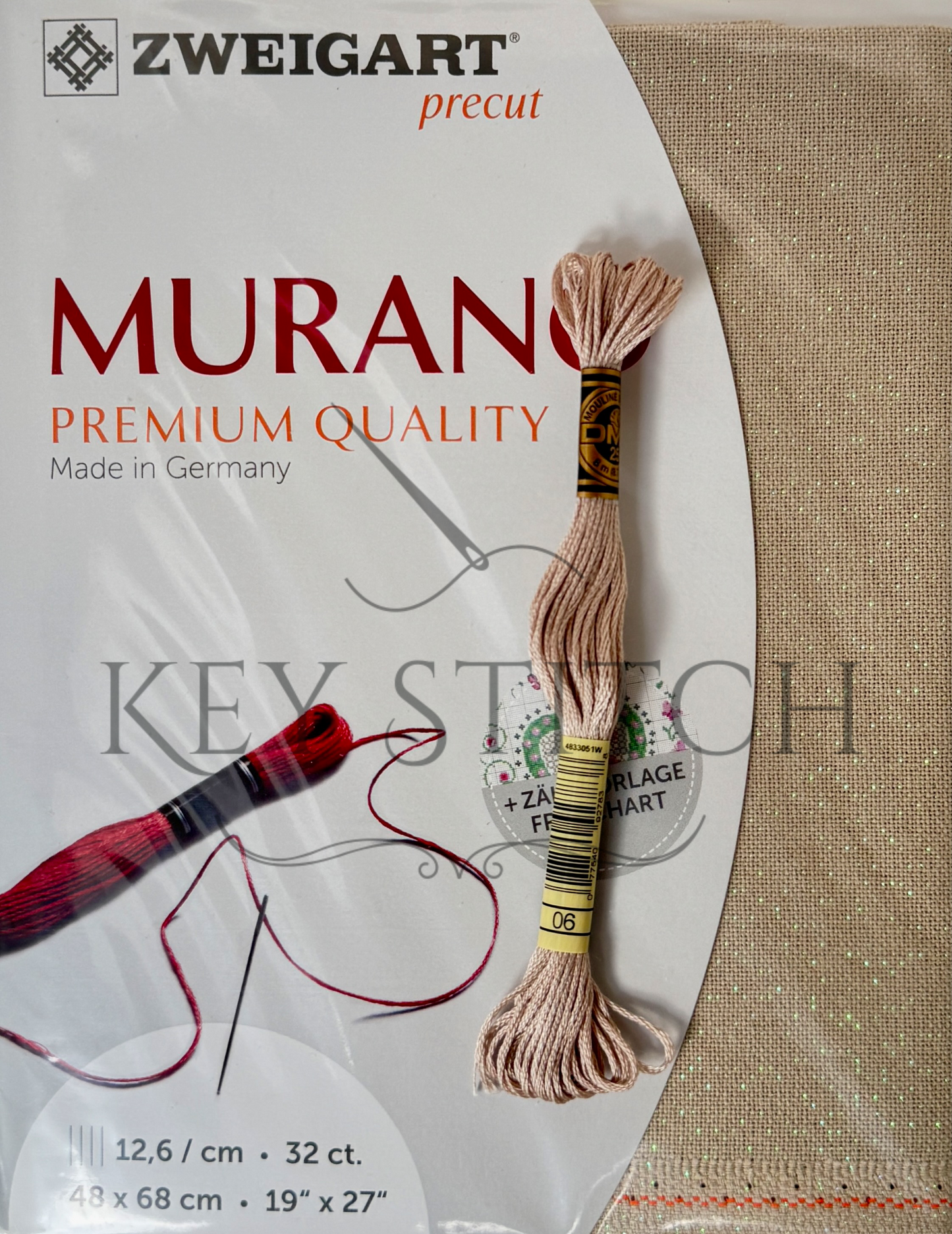 Zweigart Murano 32ct Colour 7211