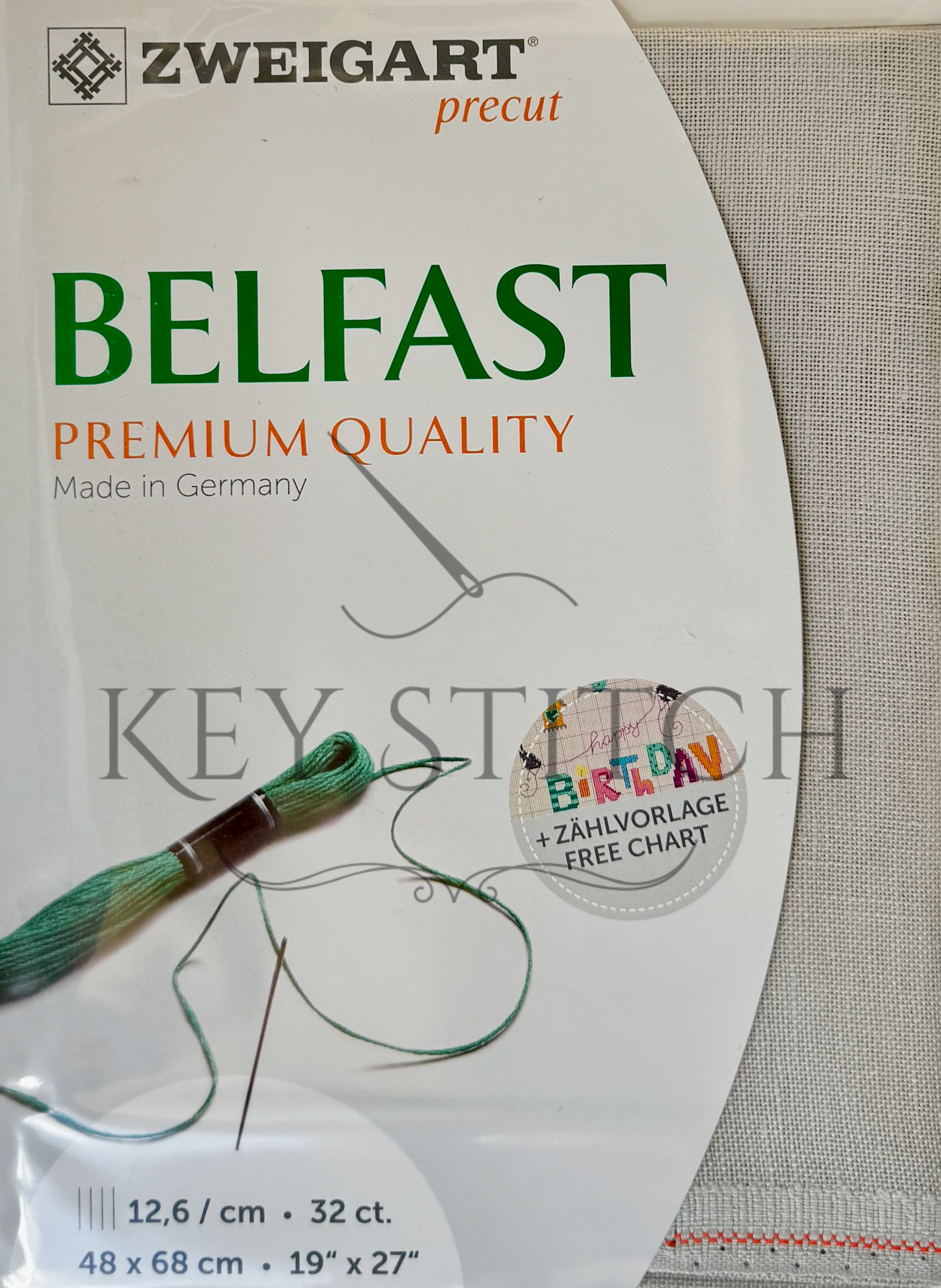 Zweigart Belfast 32ct Colour 786