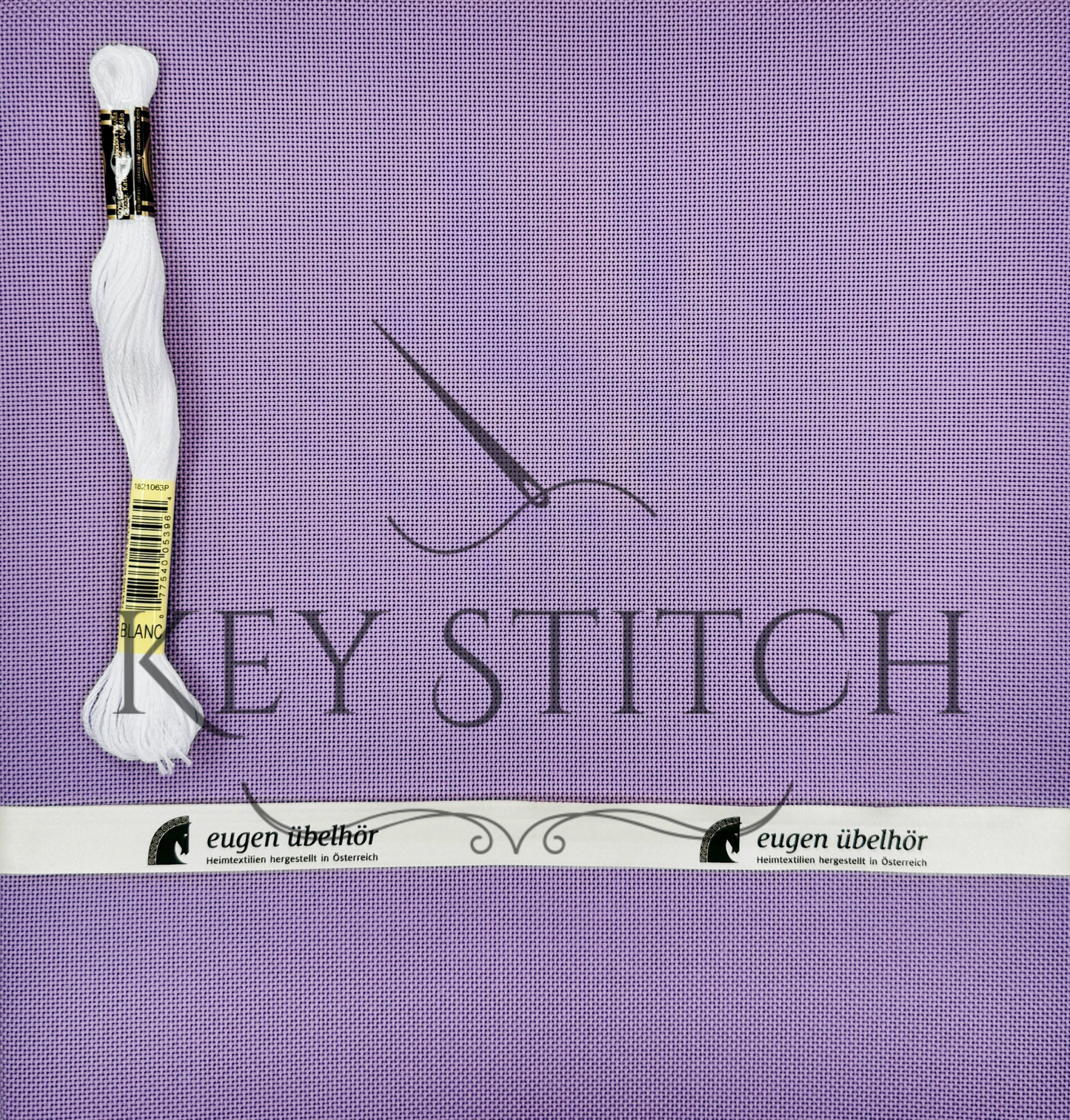 Übelhör Etamin 25ct Colour 256 Flieder