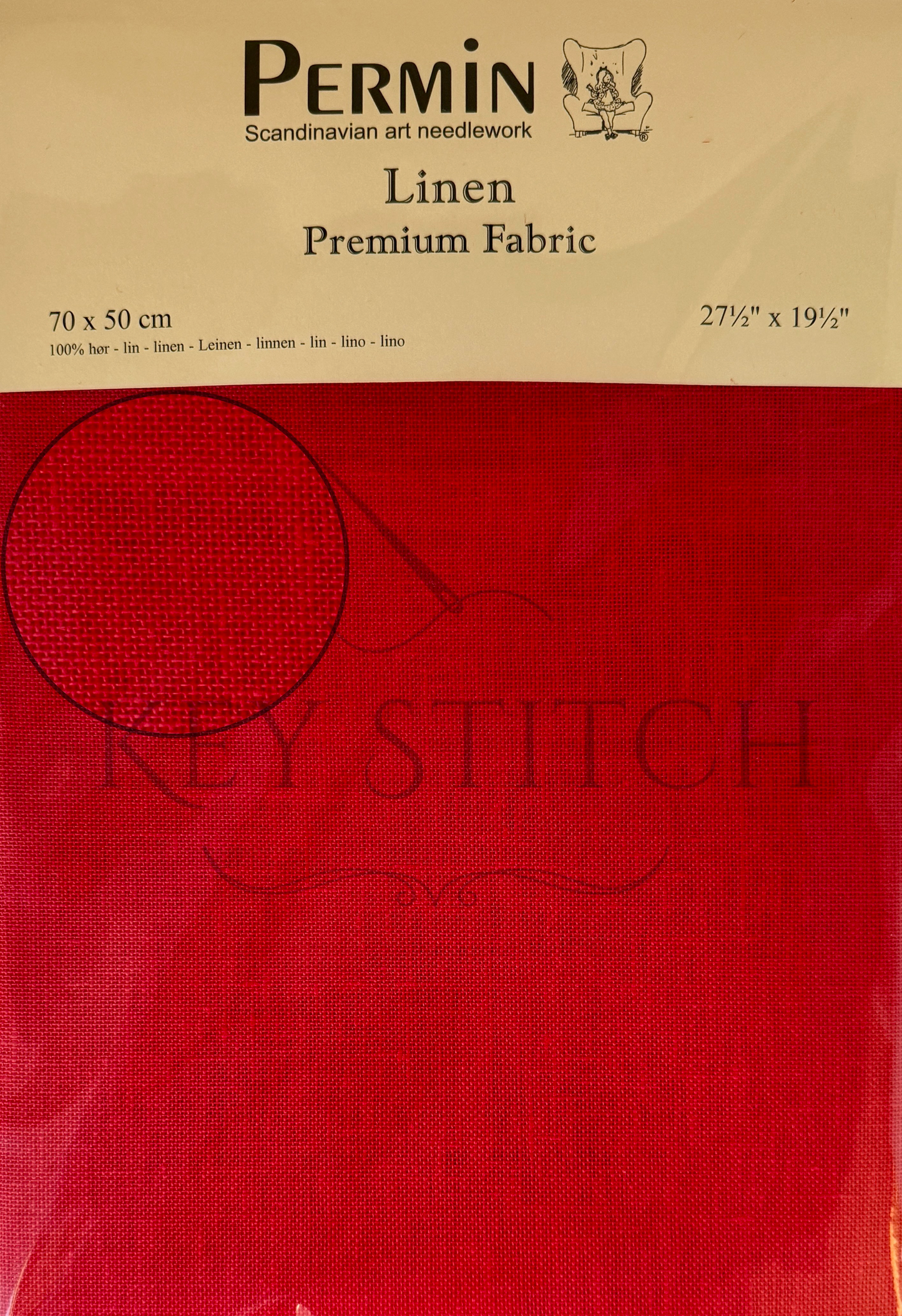 Permin CL076L/30 Christmass Red