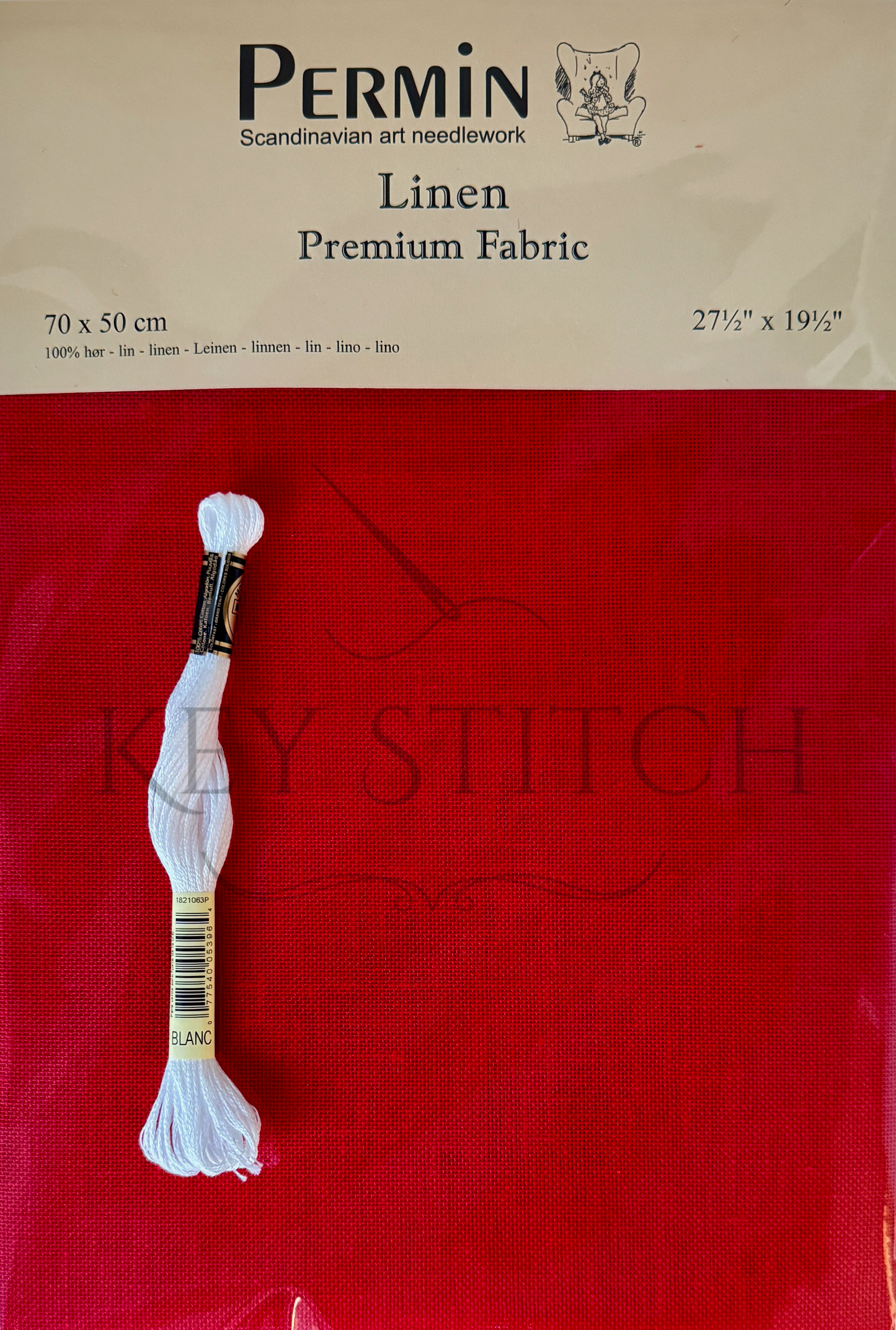 Permin CL076L/30 Christmass Red