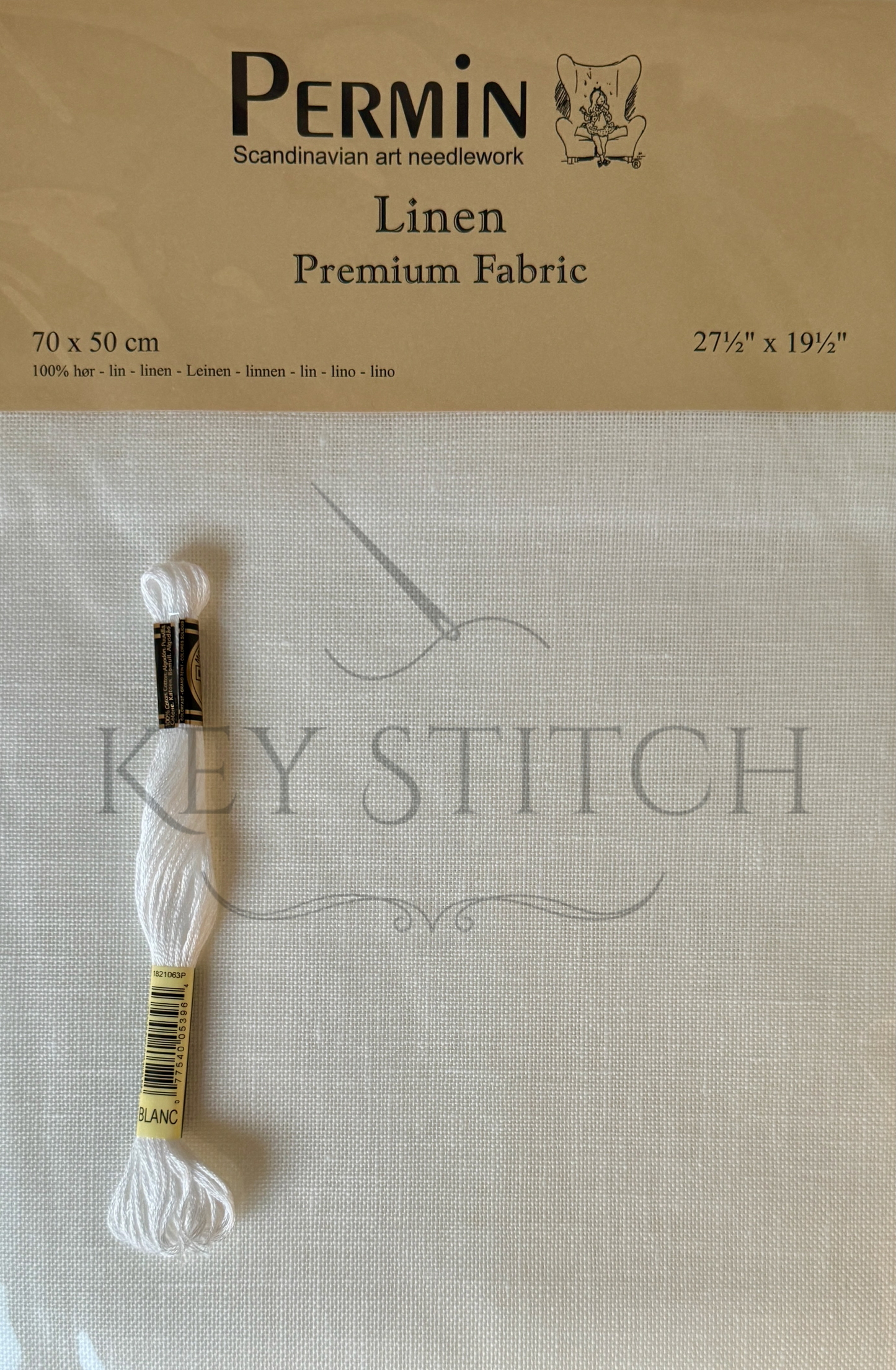Permin CL076L/101 Antique White
