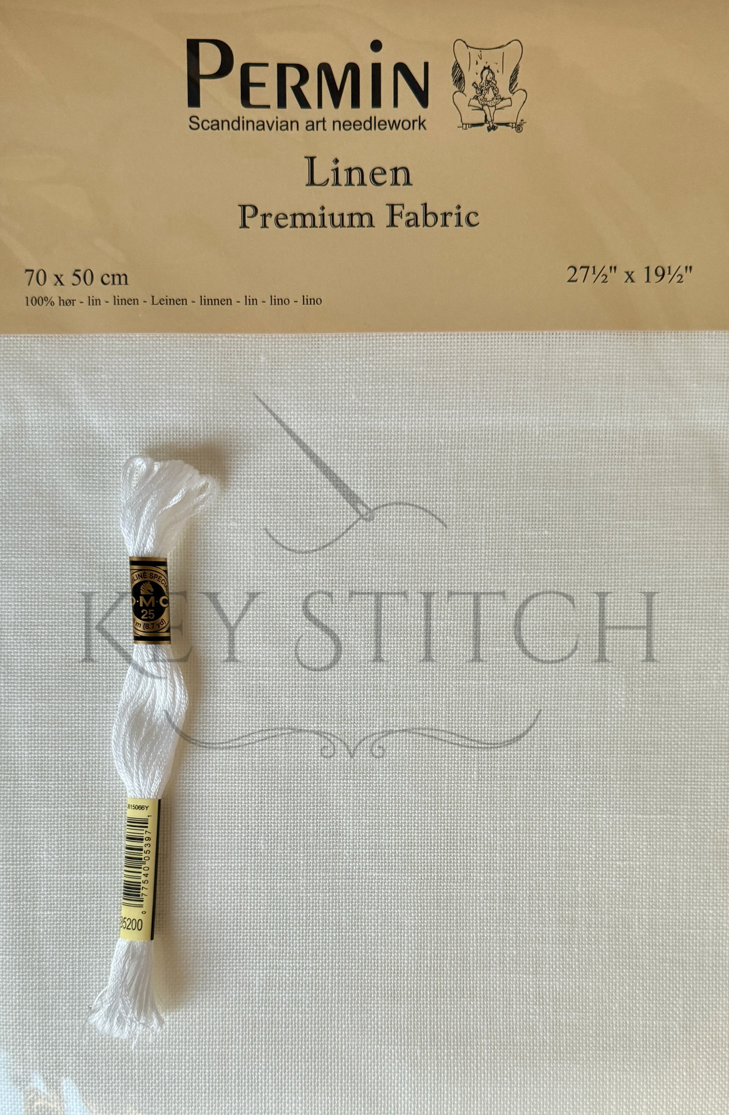 Permin CL076L/101 Antique White