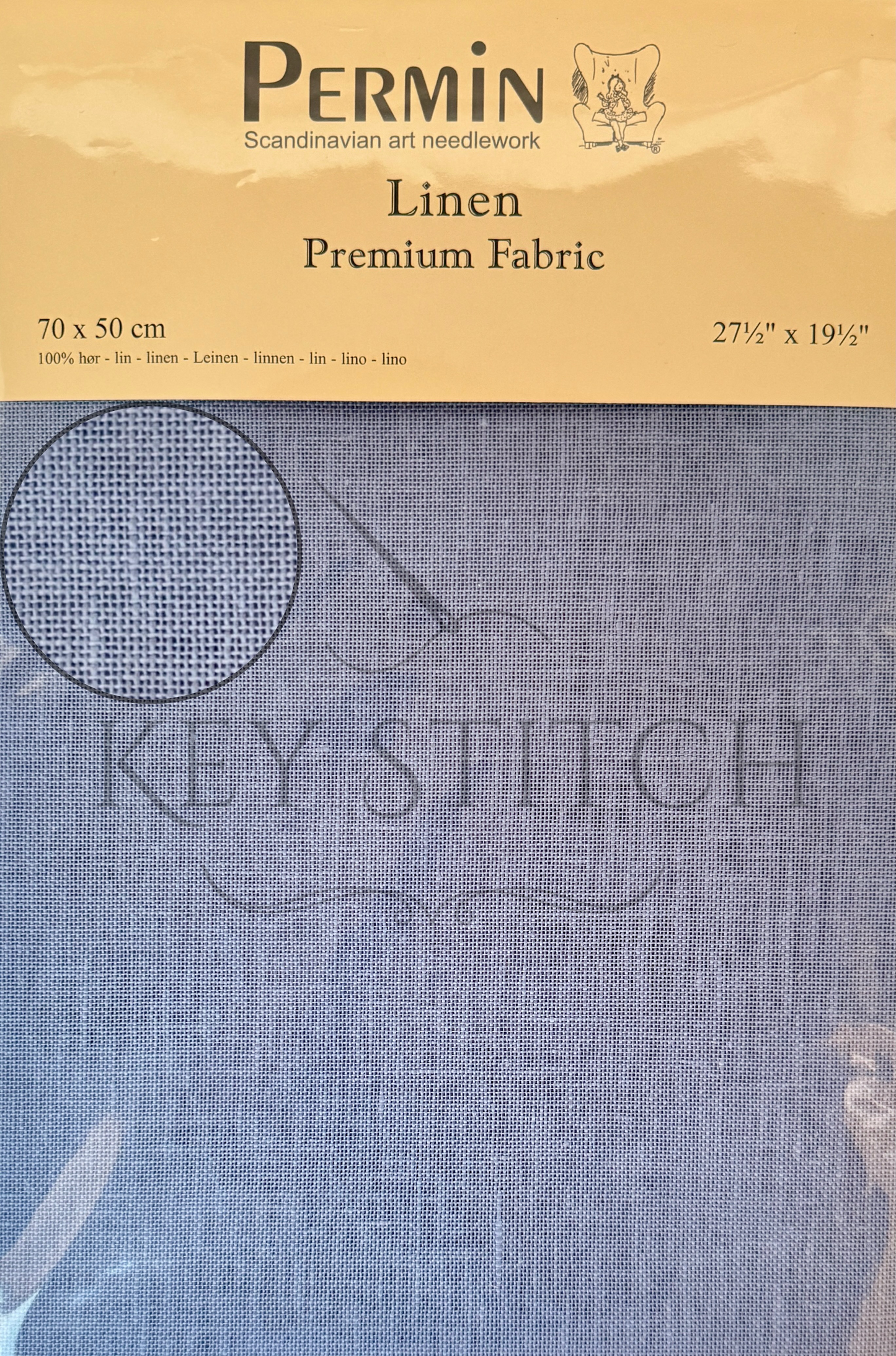 Permin CL076L/112 Silver Blue