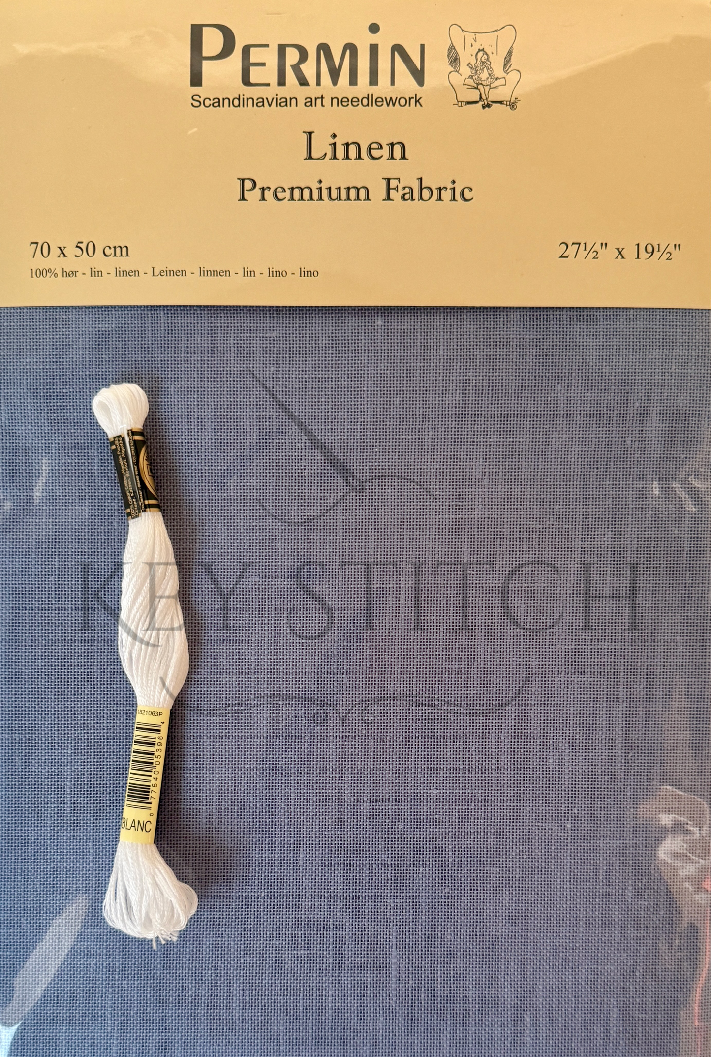 Permin CL076L/112 Silver Blue