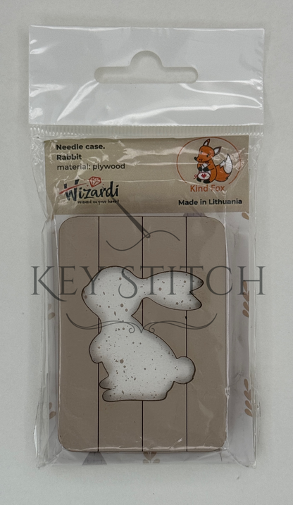 Wizardi HOLZNADELKASTEN "KANINCHEN" KF056/14