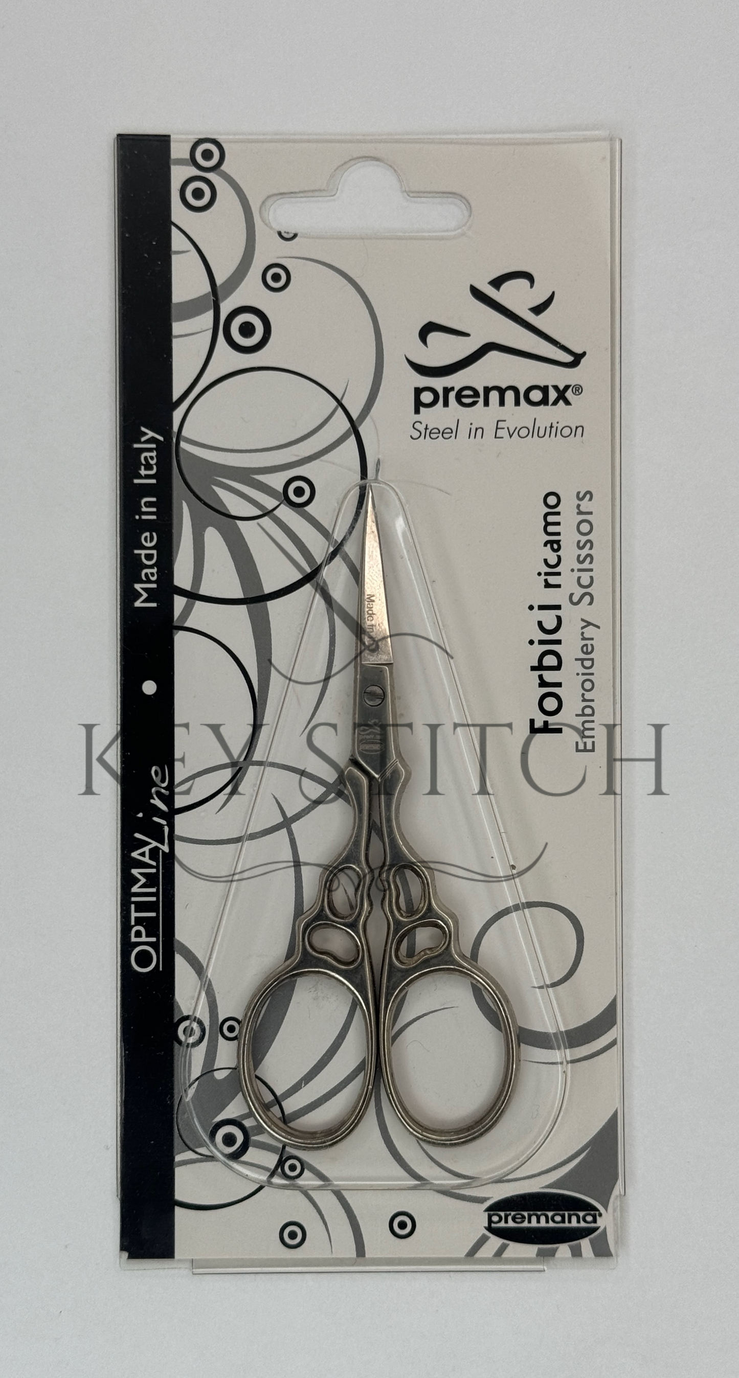Premax - Ebroidery Scissors Openwork - Optima Classica (9cm)