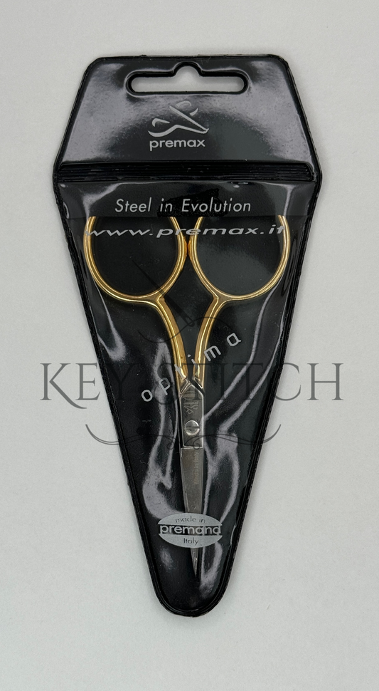 Premax - Embroidery Scissors Optima Oro Collection - 10cm