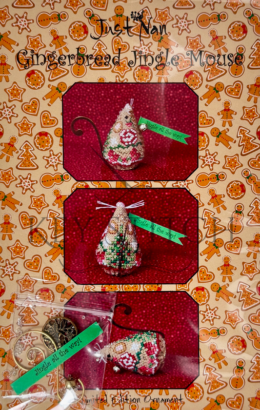 Just Nan - Gingerbread Jingle Mouse