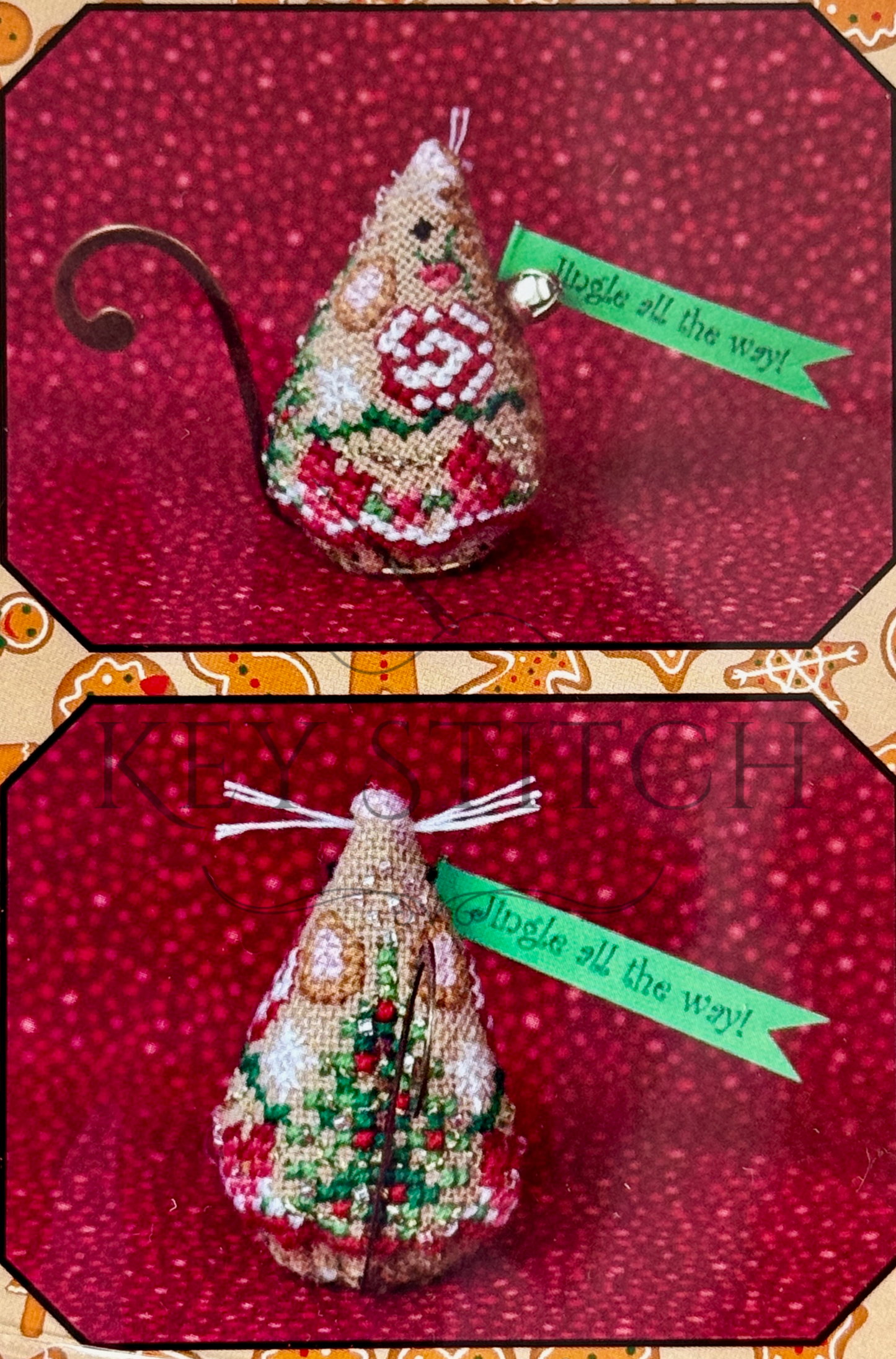 Just Nan - Gingerbread Jingle Mouse