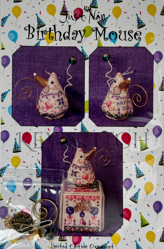 Just Nan - Gingerbread Mouse Reindeer Stocking