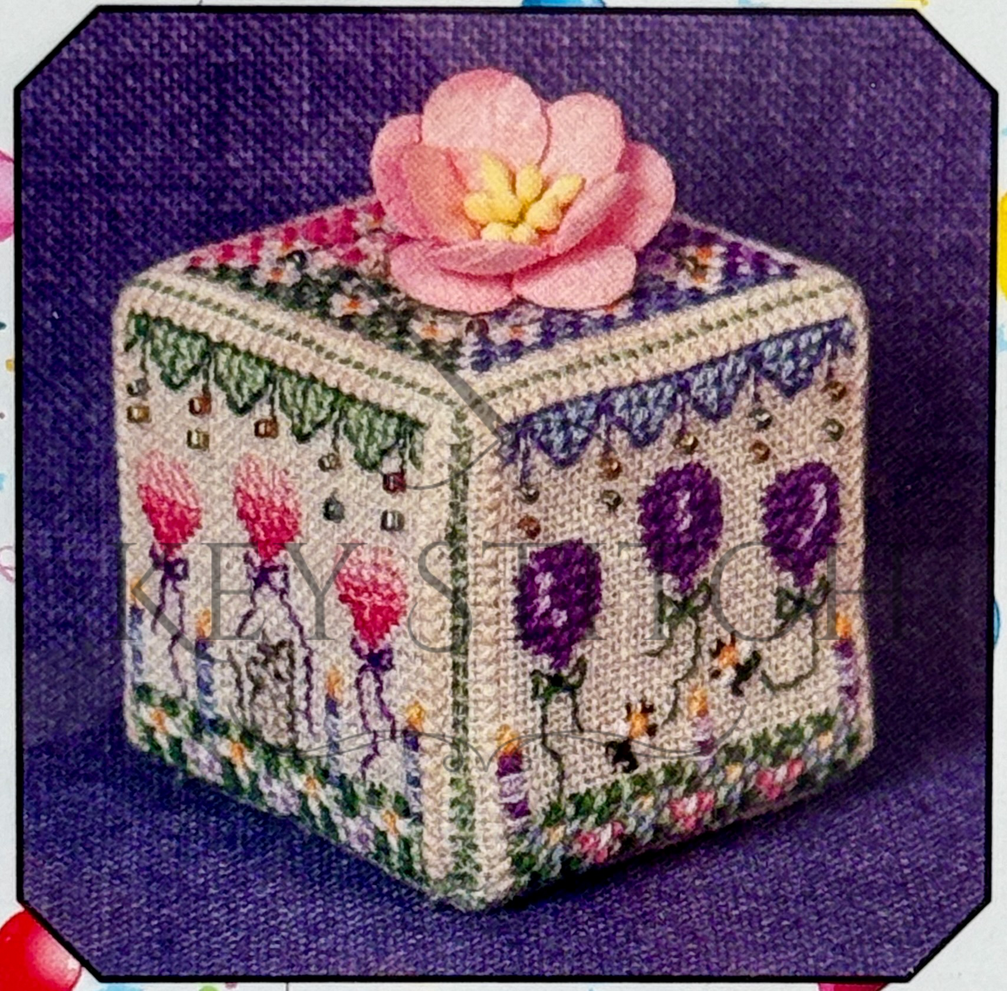Just Nan - Birthday Garden Cube