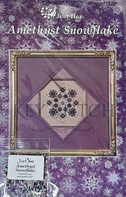 Just Nan - Amethyst Snowflake
