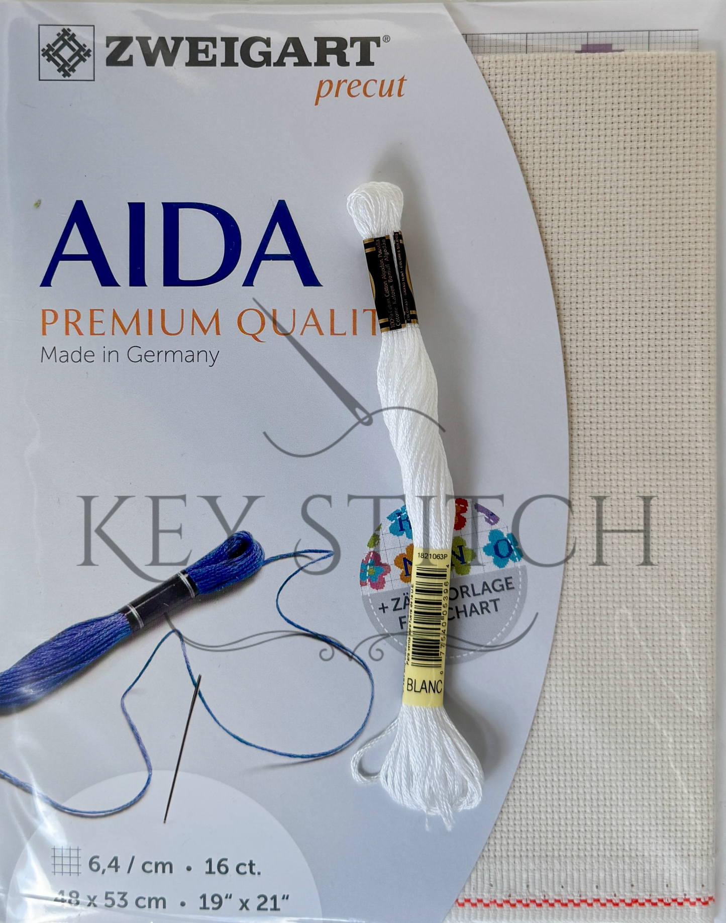 Zweigart Aida 16ct Colour 264