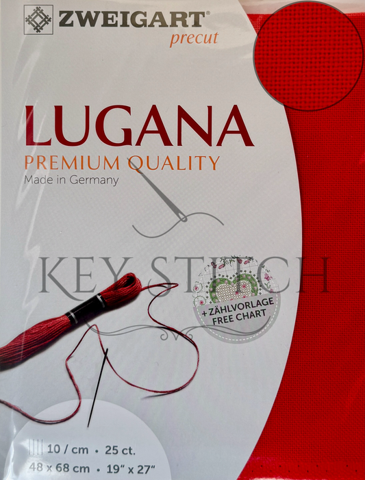 Zweigart Lugana 25ct Colour 954
