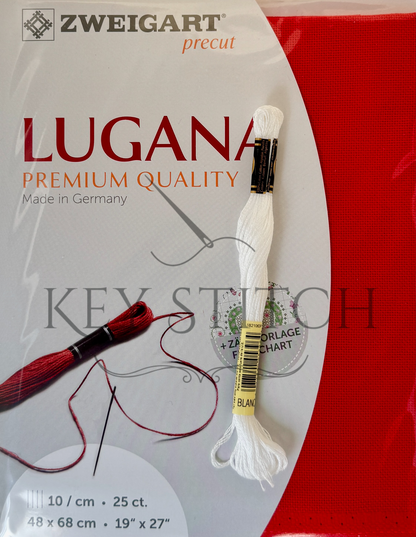 Zweigart Lugana 25ct Colour 954