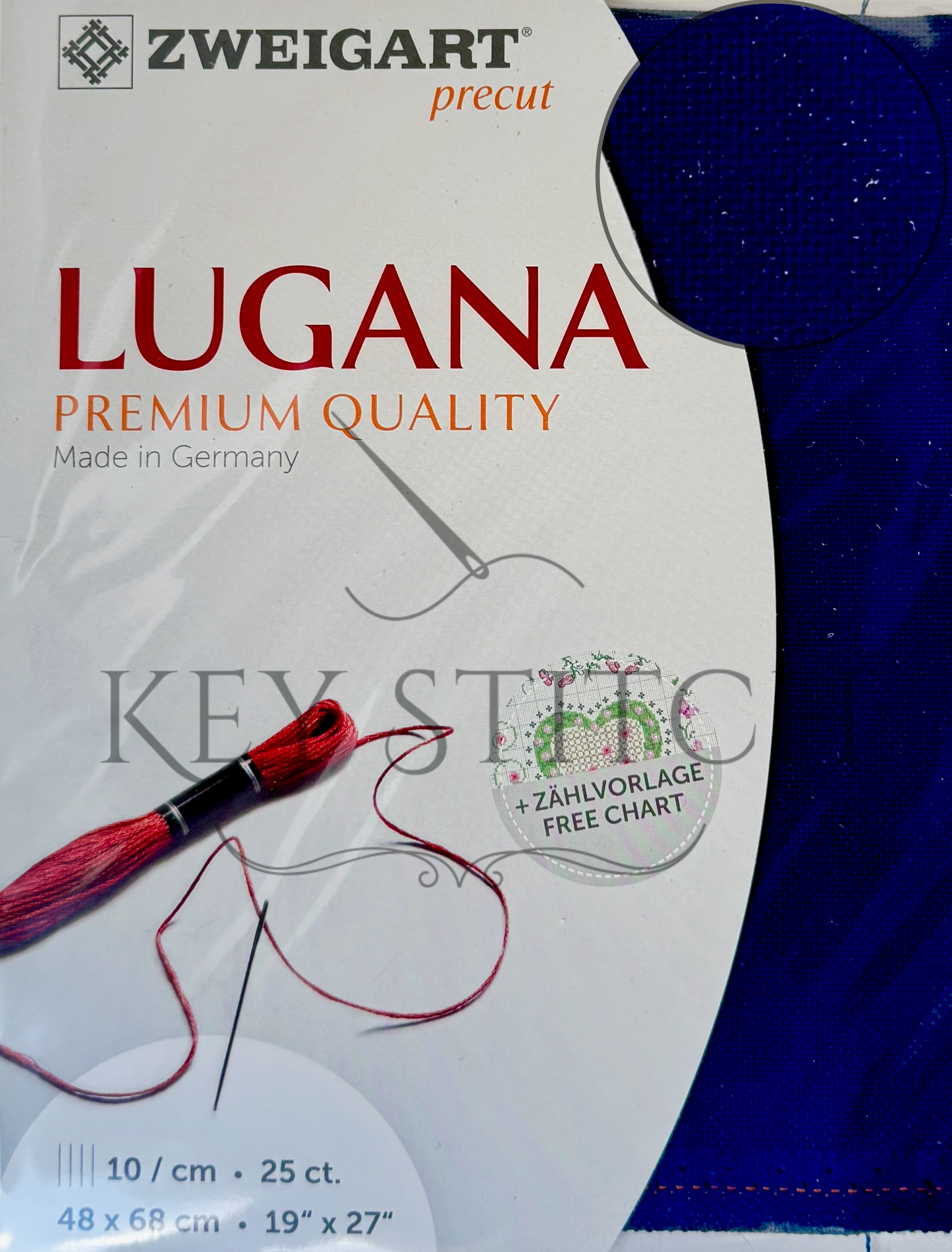 Zweigart Lugana 25ct Colour 589