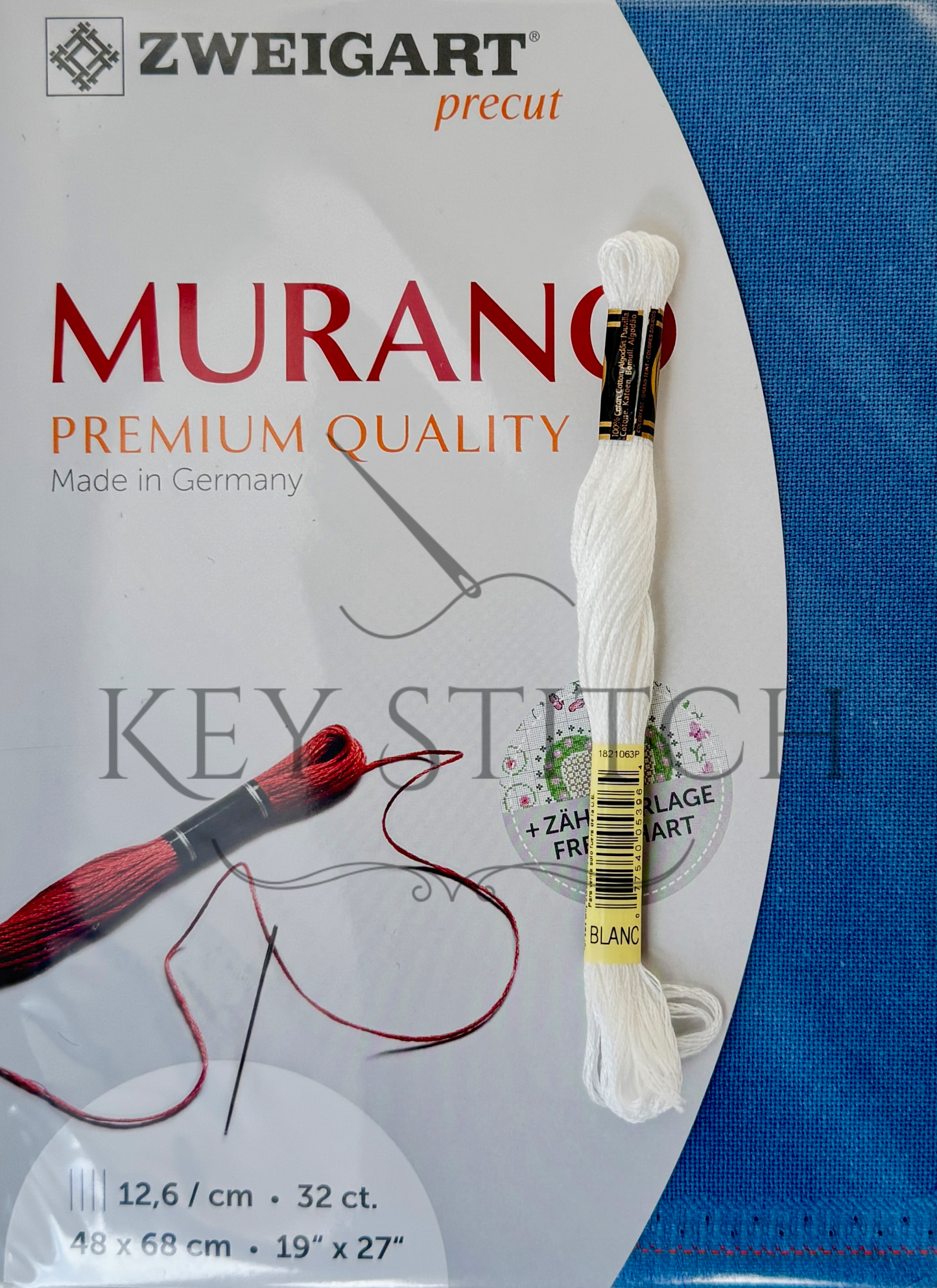 Zweigart Murano 32ct Colour 522