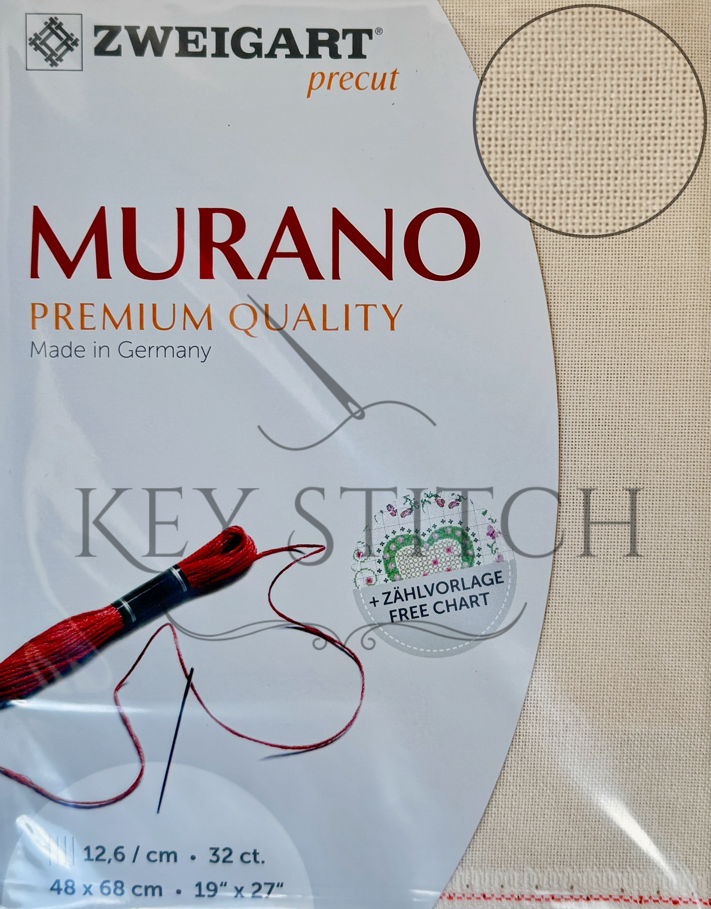 Zweigart Murano 32ct Colour 99