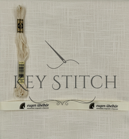 Übelhör Eva 28ct Colour 4011 Elfenbein