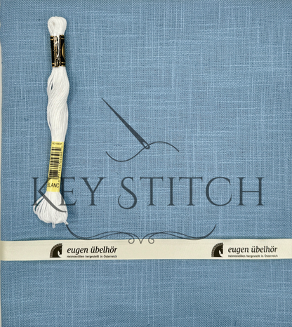 Übelhör Eva 28ct Colour 4081 Mittelblau