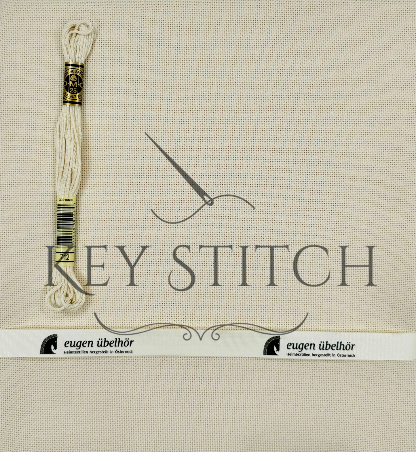 Übelhör Etamin 25ct Colour 250 Natur