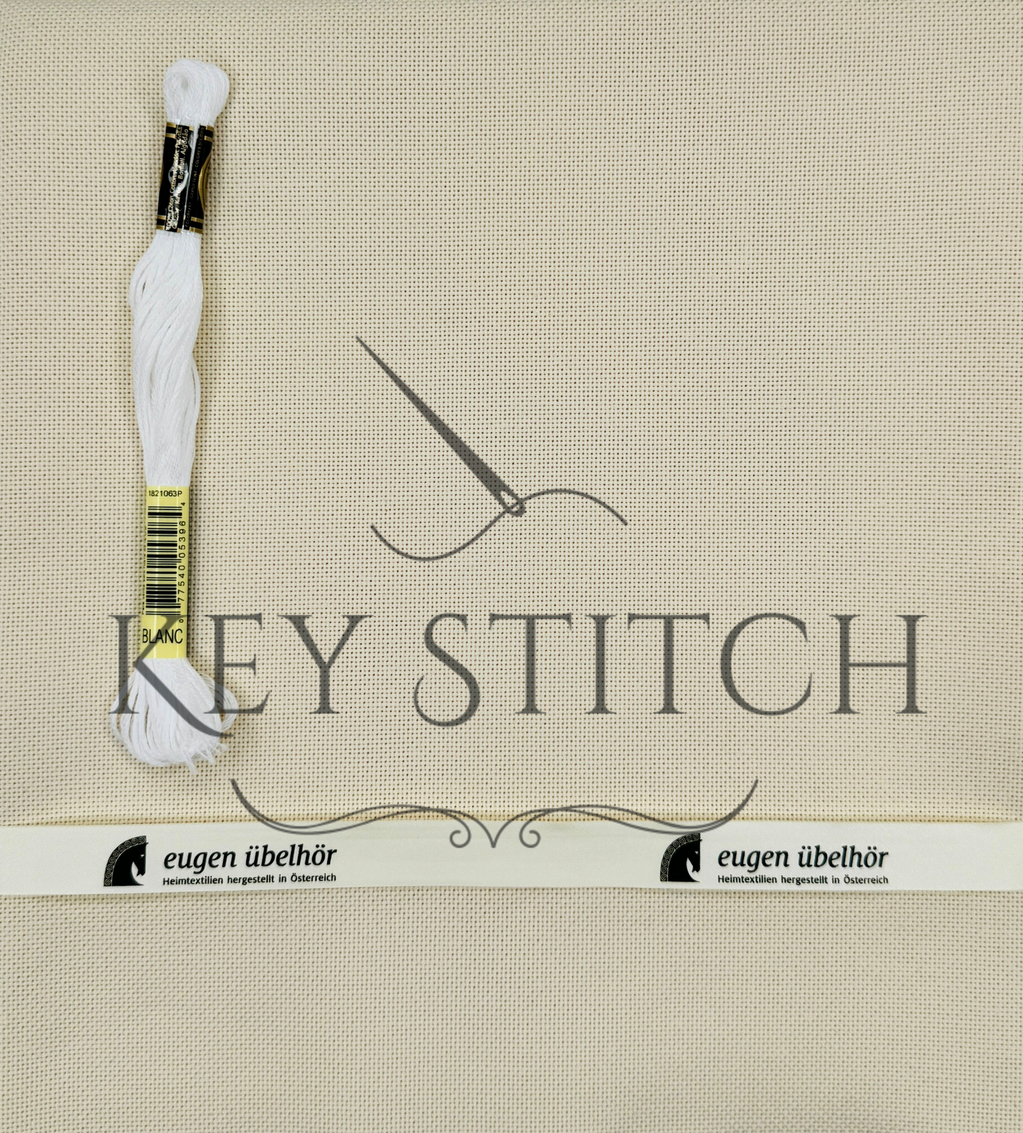 Übelhör Etamin 25ct Colour 250 Natur