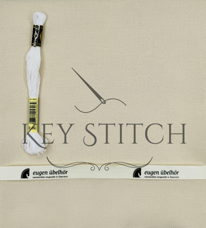 Übelhör Etamin 25ct Colour 250 Natur