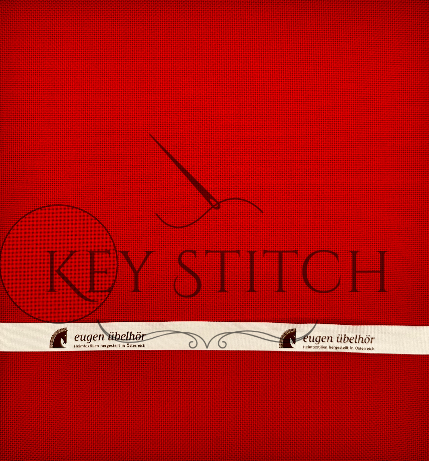 Übelhör Etamin 25ct Colour 269 Dunkel Rot