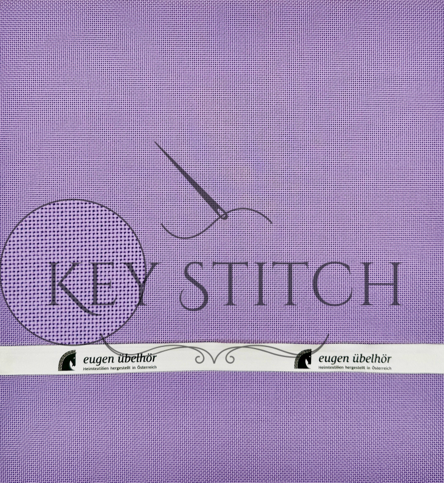 Übelhör Etamin 25ct Colour 256 Flieder