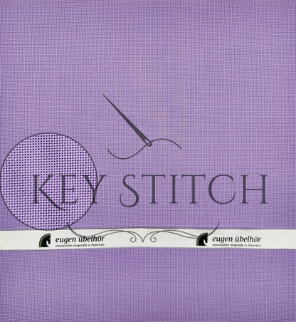 Übelhör Etamin 25ct Colour 256 Flieder