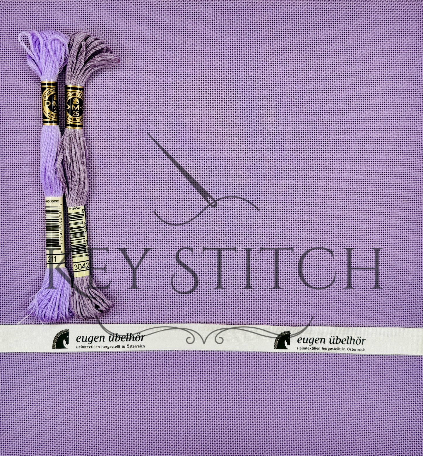 Übelhör Etamin 25ct Colour 256 Flieder