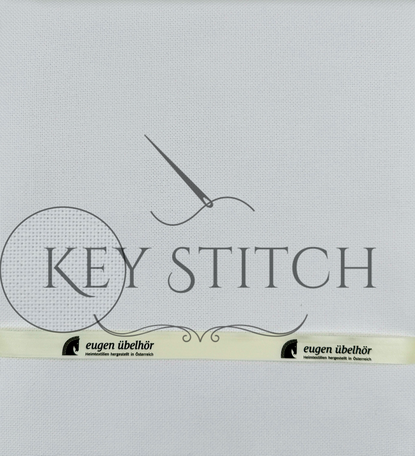 Übelhör Etamin 25ct Colour 251 Weiss